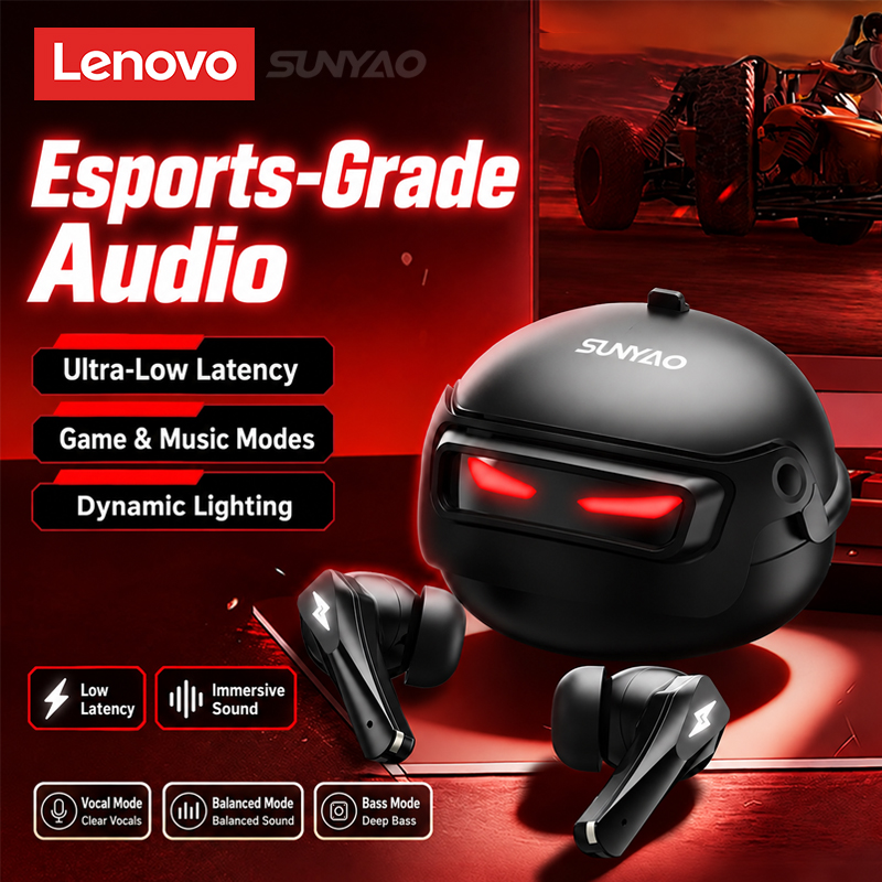 Video Games - Choice Lenovo GT101 Gaming Headset Wireless