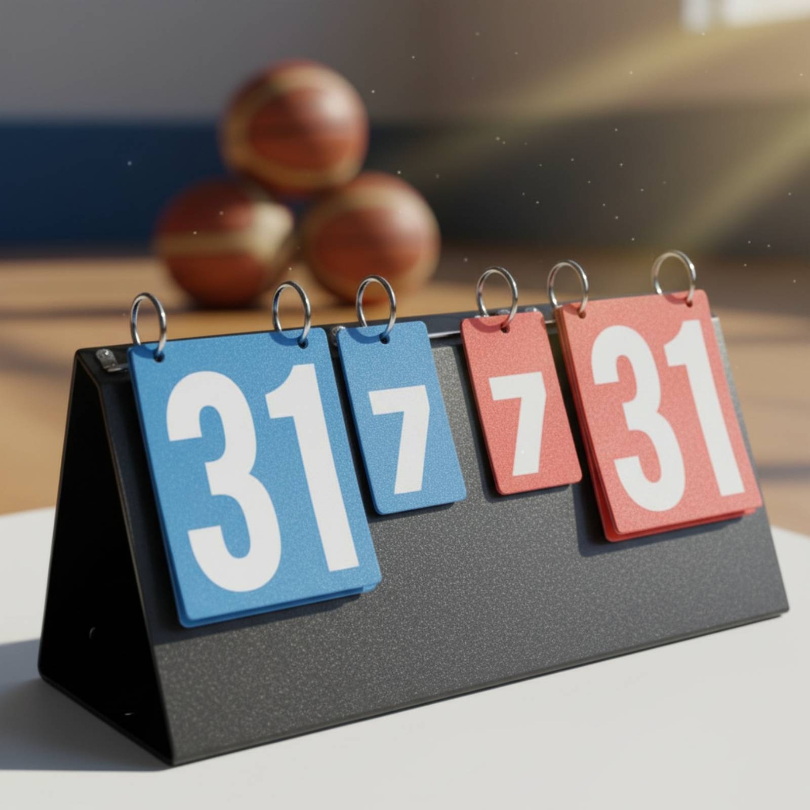 Board Games - Portable Flip Scoreboard Multi-Sport Flip Scoreboard