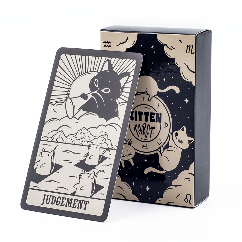 Kitten Tarot Deck 78Pcs Cute B - огляд і ціна Tarot Cards Deck With Guidebook
