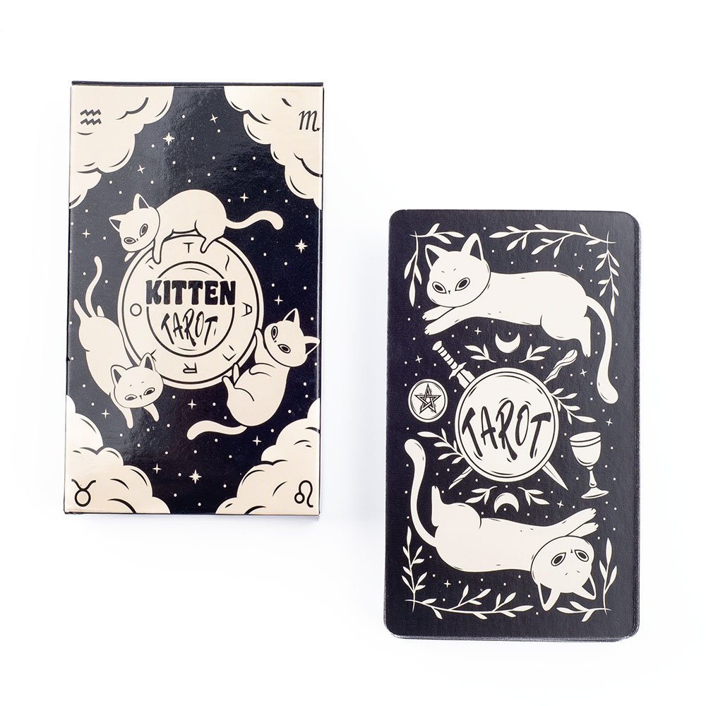 Kitten Tarot Deck 78Pcs Cute B - огляд і ціна Tarot Cards Deck With Guidebook