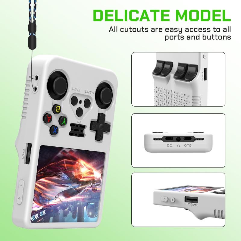 [SU]Silicone Protective Case F - огляд і ціна Retro Handheld Game Console R36S