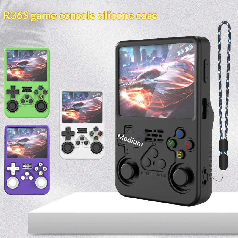 [SU]Silicone Protective Case F - огляд і ціна Retro Handheld Game Console R36S