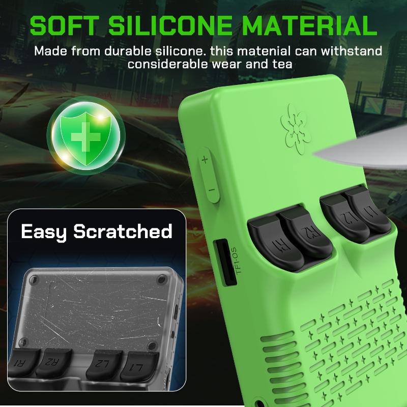 [SU]Silicone Protective Case F - огляд і ціна Retro Handheld Game Console R36S