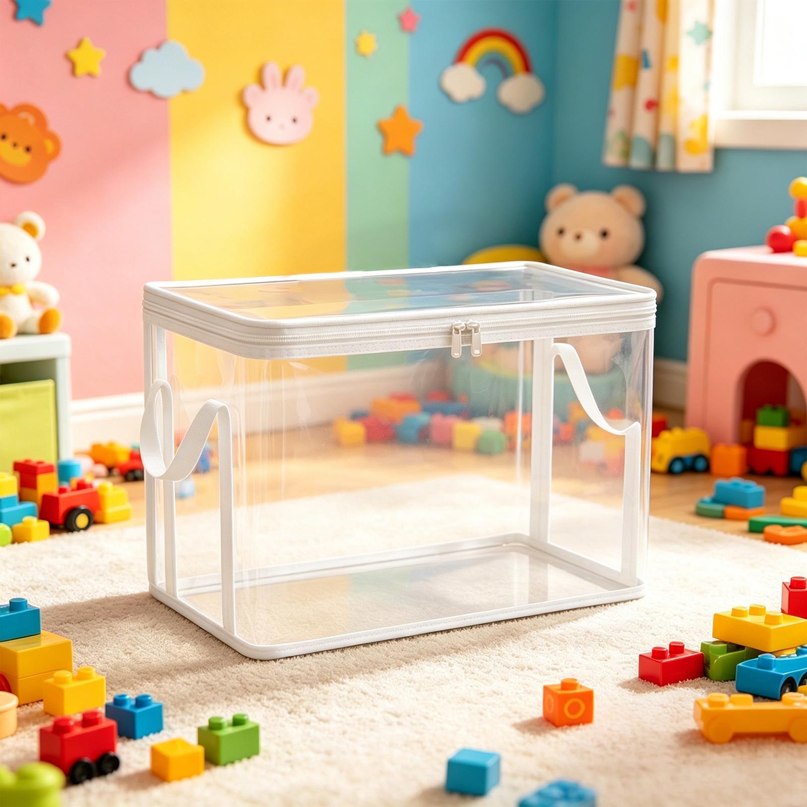 Toy Storage Bag Transparent Or - огляд і ціна Dolls