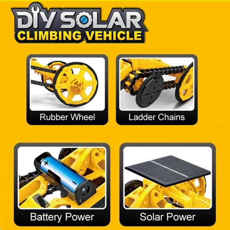 Solar Toy Novel Children Toys  - огляд і ціна Stem Solar Robot Kit For Kids