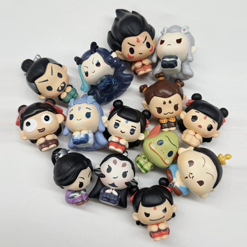 Ne Zha 2 Sit In A Row Series B - огляд і ціна Anime Action Figure Blind Box