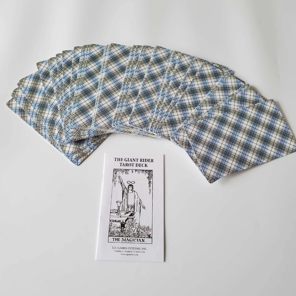 10*17.3cm Large Classic Rider  - огляд і ціна Tarot Cards Deck With Guidebook