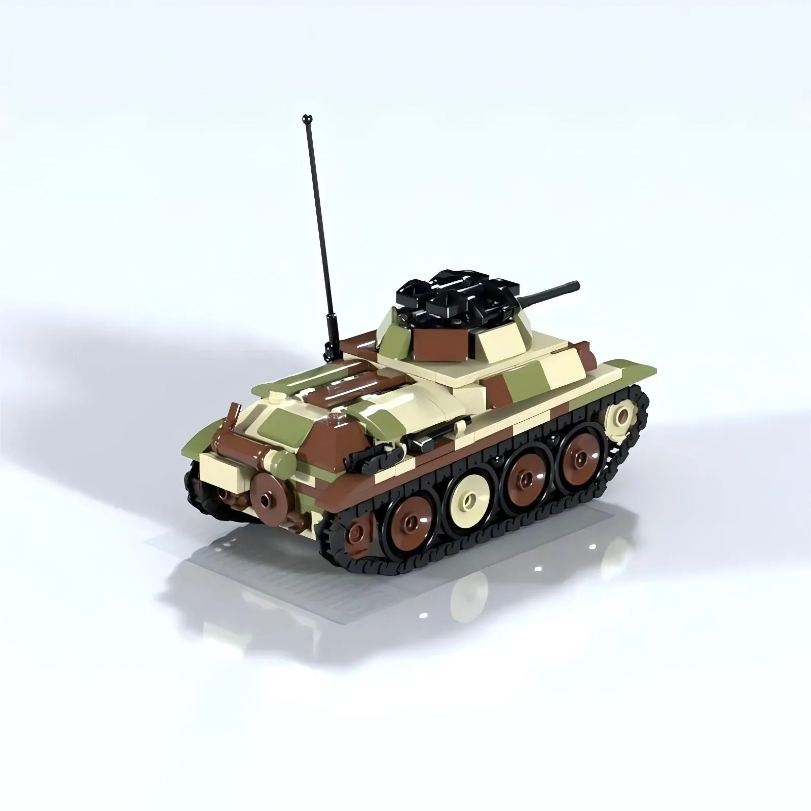  High-Tech Equipment Infantry  - огляд і ціна Lego Compatible Military Tank