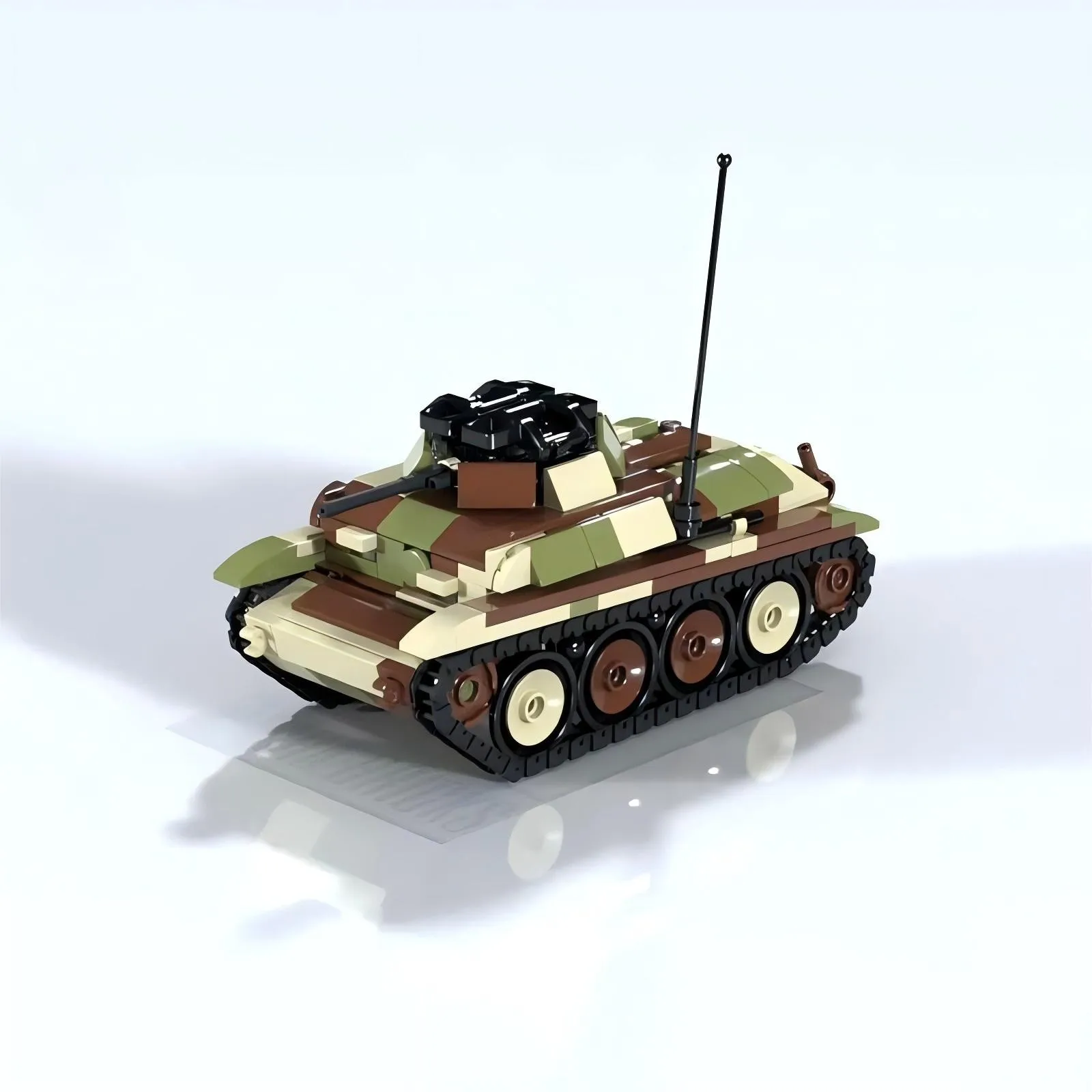  High-Tech Equipment Infantry  - огляд і ціна Lego Compatible Military Tank